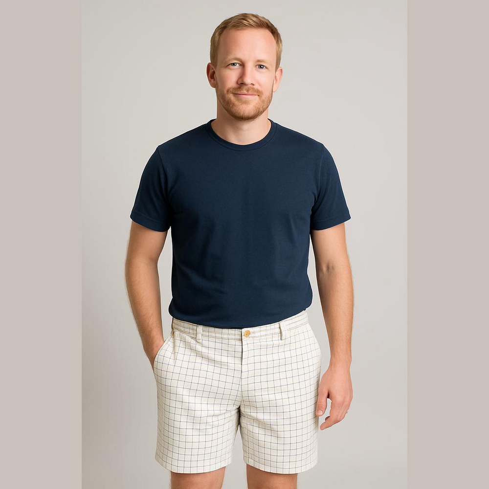 Grand Slam Men's Plaid Golf Shorts Size 36